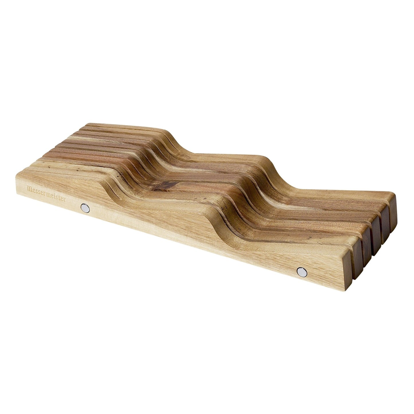 In-Drawer Knife Holder - 11-Slot - Acacia