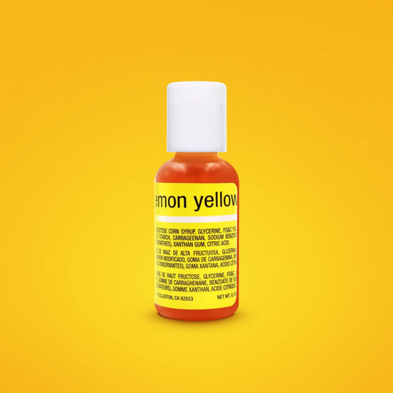 Liqua-Gel Food Colouring - 20ml - Lemon Yellow