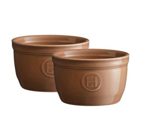 Emile Henry Chene Ramekin 2pc Set 9.5x5.5cm