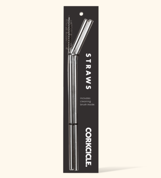 Corkcicle Tumbler Straw (2-Pack - Stainless)