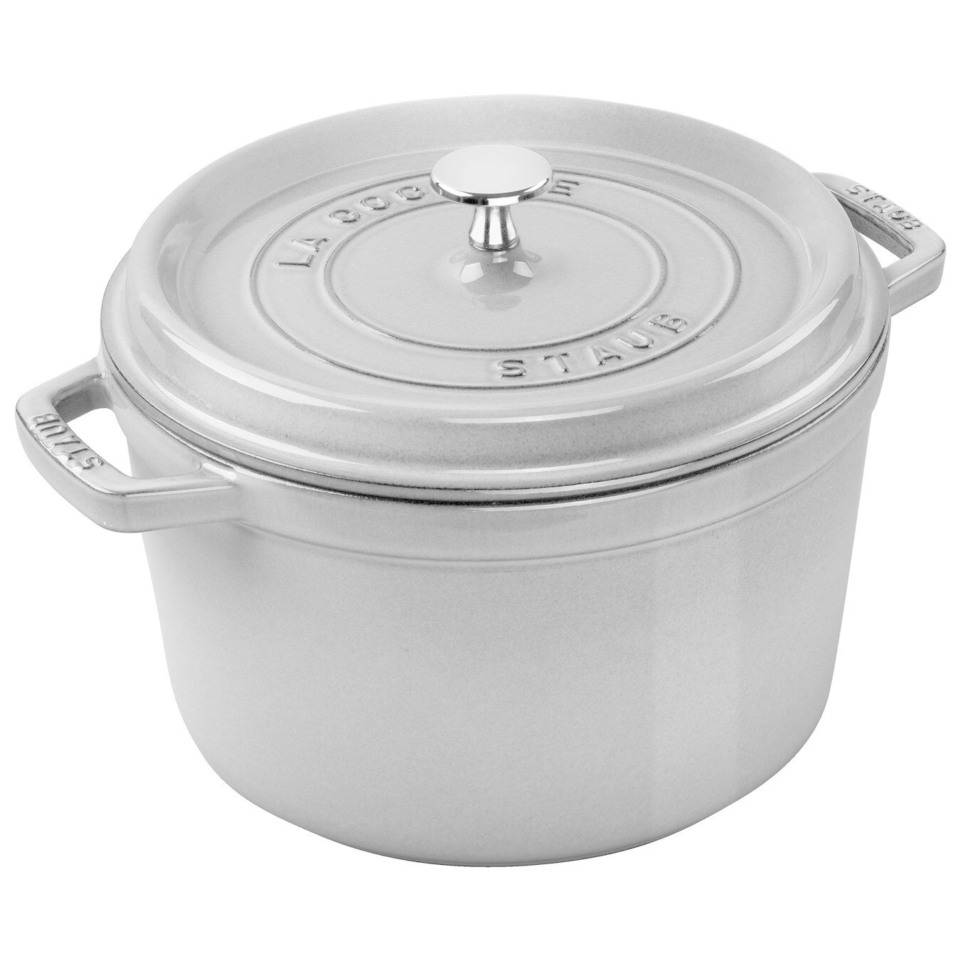 Staub High Cocotte 4.7L Grey – Maison Cookware + Bakeware