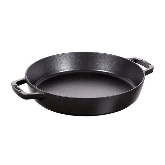 Staub Round 4.3L / 4.5-Qt , 13" Black Paella Pan