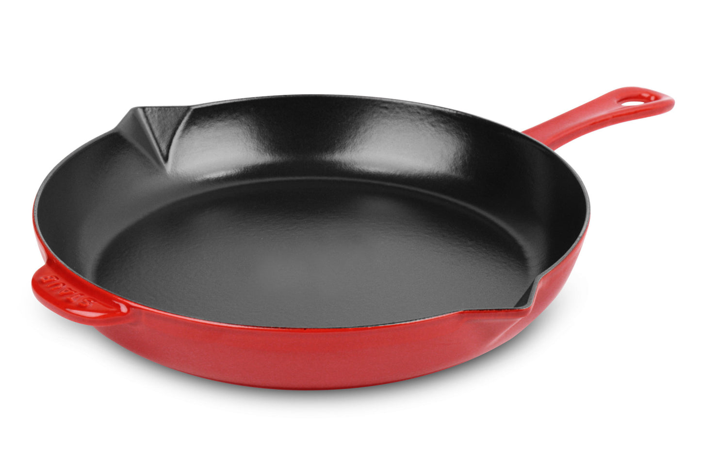 Staub Round Fry Pan 12" - Cherry Red