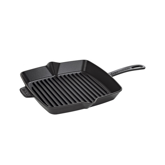 Staub Square 10" Black Grill Pan