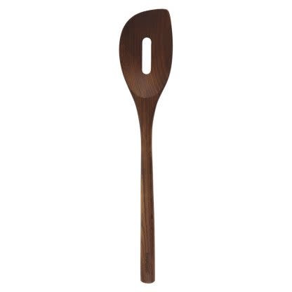 Toasted Beechwood Slotted Spoon